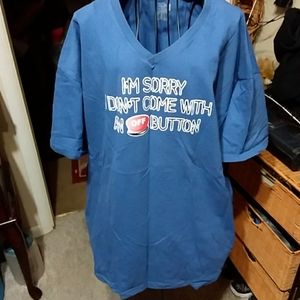 Women's t shirt  size 2x. Blue